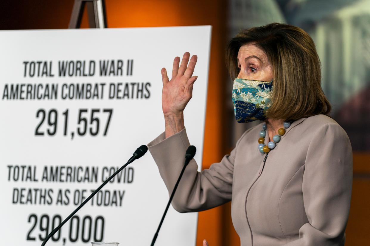 Virus Outbreak Pelosi (Copyright 2020 The Associated Press. All rights reserved.)