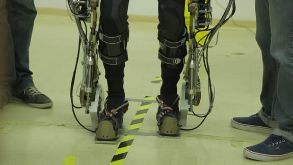 A paralyzed individual is set to make the opening kick of the World Cup in Brazil June 12 using a brain-controlled exoskeleton.