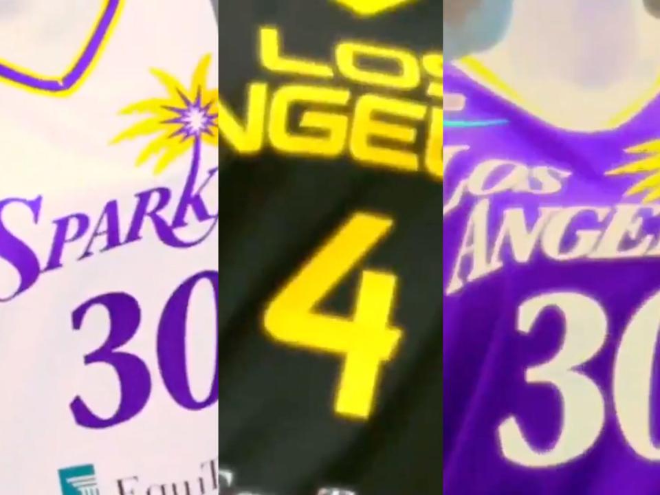 los angeles sparks jerseys