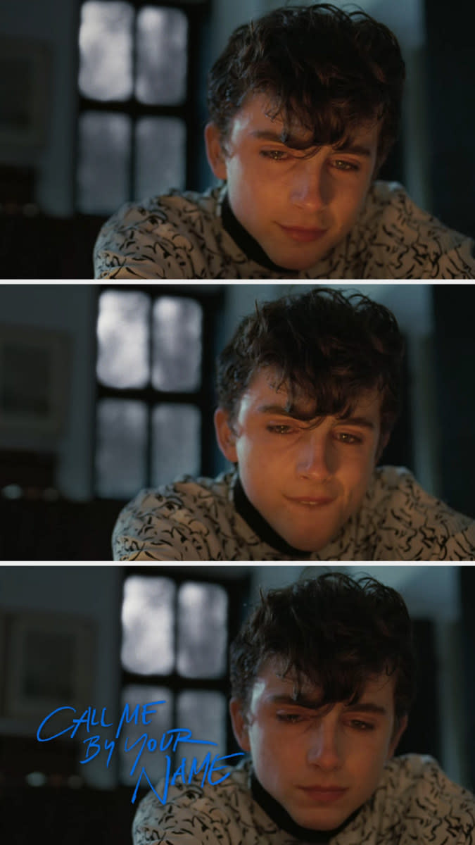 elio crying