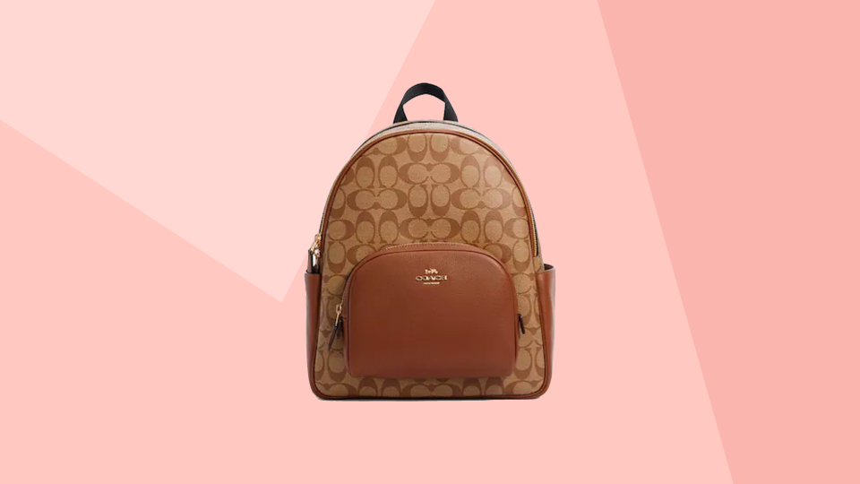 Get this trendy Coach backpack for less than $200 right now at Coach Outlet.