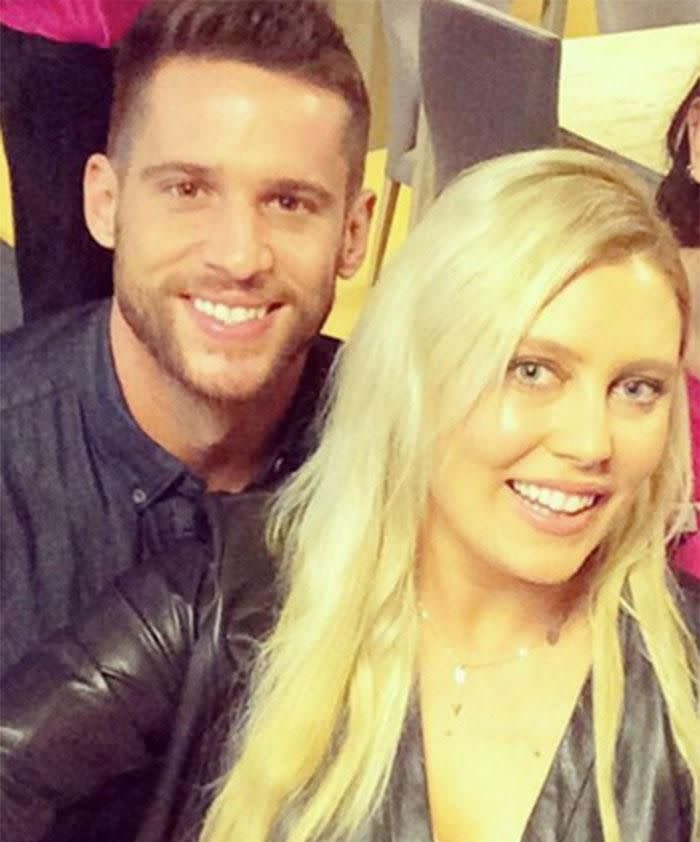 Former 'Home and Away' star Dan Ewing with Mel. Source: Instagram