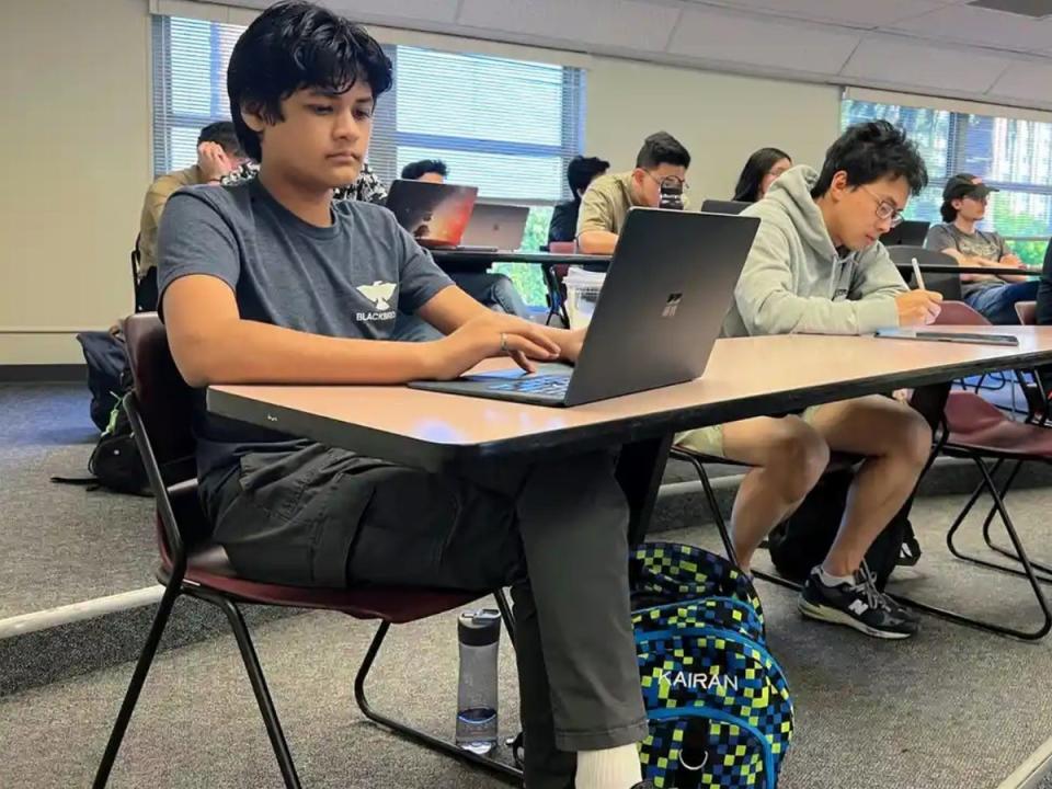 Kairan Quazi will become the youngest ever graduate of Santa Clara University, California, when he graduates on 17 June, 2023 (Santa Clara University)