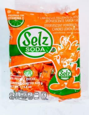 Selz Soda, caramelo efervescente/Amazon.com.mx