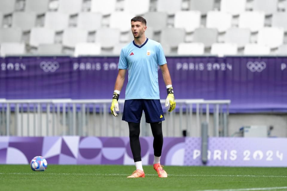 Spanish goalkeeper Joan Garcia has been linked with Liverpool (Getty Images)