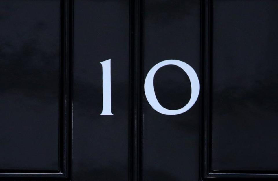 The door to 10 Downing Street in London (Aaron Chown/PA) (PA Archive)