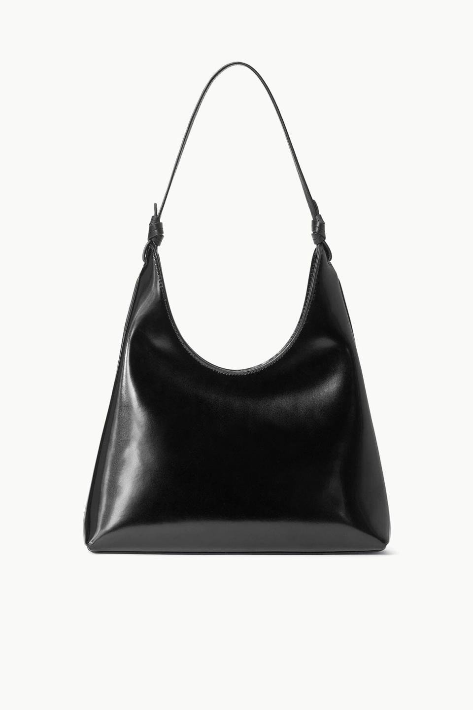 Black shoulder bag