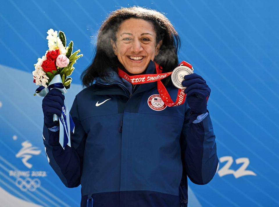 Beijing Winter Olympics 2022, Elana Meyers Taylor, Silver Medal