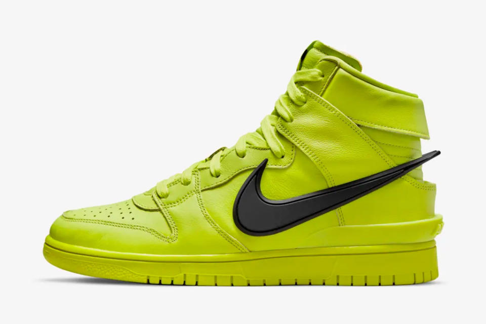 Ambush x Nike Dunk High “Flash Lime” - Credit: Courtesy of Nike