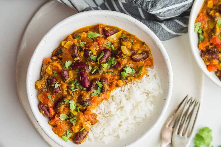 kidney bean curry