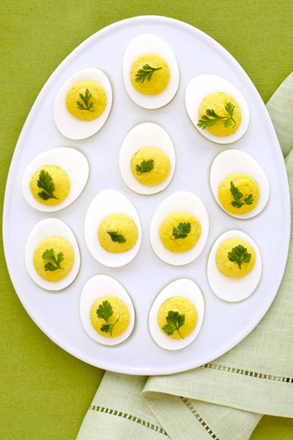 Curried Deviled Eggs