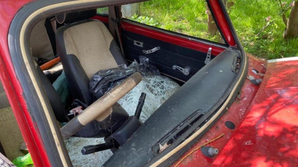 photo credit: <a href="https://www.northamptonchron.co.uk/news/crime/shocking-video-shows-vandals-mindless-destruction-to-rare-mini-car-collection-at-northampton-familys-home-3223820" rel="nofollow noopener" target="_blank" data-ylk="slk:Northampton Chronicle & Echo;elm:context_link;itc:0;sec:content-canvas" class="link ">Northampton Chronicle & Echo</a>