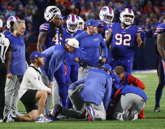 bills player injured today