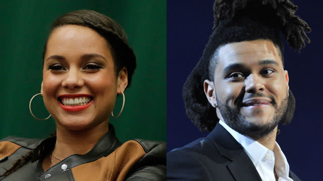 <strong>Alicia Keys</strong> and <strong>The Weeknd </strong>have been added to the star-studded lineup for Sunday's BET Awards -- and we can't wait! The Weeknd is up for three awards at this year's ceremony, including Best Male R&B/Pop Artist, as well as the Centric Award and the Coca-Cola Viewers' Choice Award for his smash single from <em>Fifty Shades of Grey</em>, "Earned It." Meanwhile, the 25-year-old is well on his way to that coveted Song of Summer title with his latest, "Can't Feel My Face," which has quickly become an inescapable hit on Top 40 radio. <strong>WATCH: Dakota Johnson Gets Tied Up in the 'Earned It' Video</strong> Keys, who welcomed a son with husband <strong>Swizz Beatz </strong>in December, is due for some new music anytime now. Her last album, <em>Girl on Fire</em>, was released back in 2012, scoring her a BET Awards nomination for Best Female R&B/Pop Artist. According to Keys' social media, the 34-year-old has been hard at work in the studio coming up with new material. <strong>WATCH: Chris Rock, Alicia Keys and Lenny Kravitz Are Joining 'Empire!'</strong> "This album is more about the concept, the thought I'm trying to get across, where in the past it's been more about melody," Keys told <em>Women's Wear Daily</em> last summer. "This time it's more about what we're going through as human beings. We all experience similar things. I find that the world puts us in these boxes where we're only allowed to be one way -- like, 'to succeed as a career woman, you need to do it this way,' or 'to be a gay man, you have to be this way.' First of all, we're so much more complex than that. It's about breaking down those boundaries. The songs concentrate on concepts like that. As human beings, we like to identify with something, and as for me, I love people with a strong point of view." And <em>that </em>is why we love Alicia! Another powerful lady we love? <strong>Janet Jackson</strong>, who will hit the BET Awards stage to accept the inaugural Ultimate Icon: Music Dance Visual Award. Paying tribute to the star are Ciara, Jason Derulo and Tinashe, who will perform a dance tribute in her honor. Also on the can't-miss performers line-up? Kendrick Lamar, Chris Brown and Nicki Minaj, among many more. (No, seriously - so many performers.) The 15th annual BET Awards will be hosted by Anthony Anderson and Tracee Ellis Ross from the Microsoft Theater in Los Angeles. The show will air live on BET on Sunday, June 28, at 8pm ET/PT. <em> UPDATE: An earlier version of this story stated that Keys and The Weeknd would perform together. They will, in fact, perform separate sets. </em>