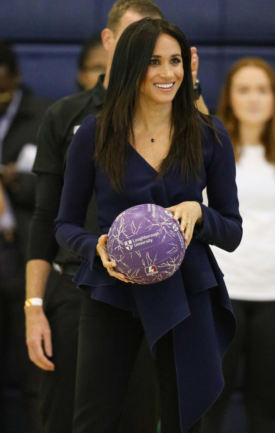 The Duchess of Sussex attends the Coach Core Awards at Loughborough University.<i></i><i></i> (Photo: PA Wire/PA Images)