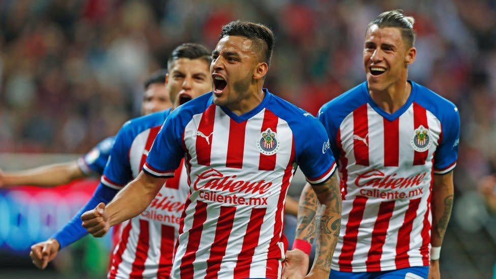 Jugadores de las Chivas de Guadalajara