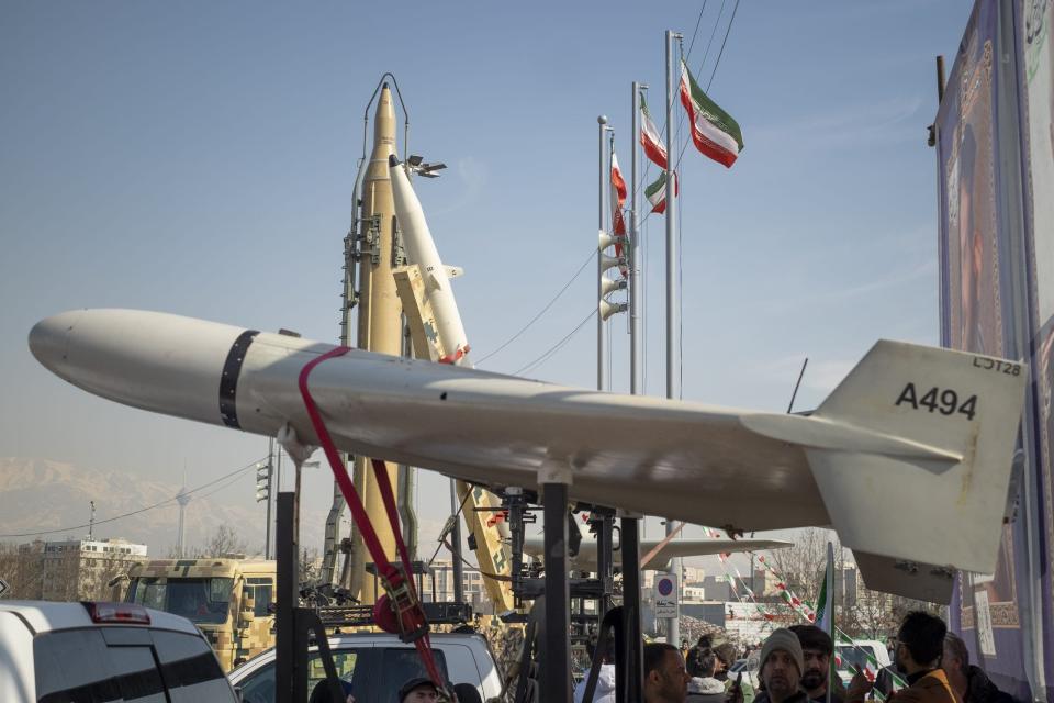 An Iranian-made unmanned aerial vehicle