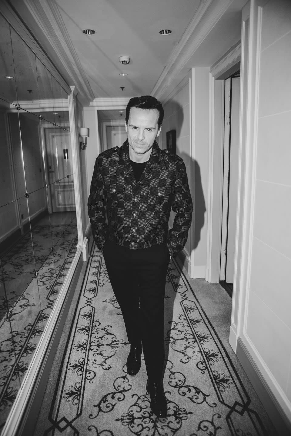 andrew scott in louis vuitton