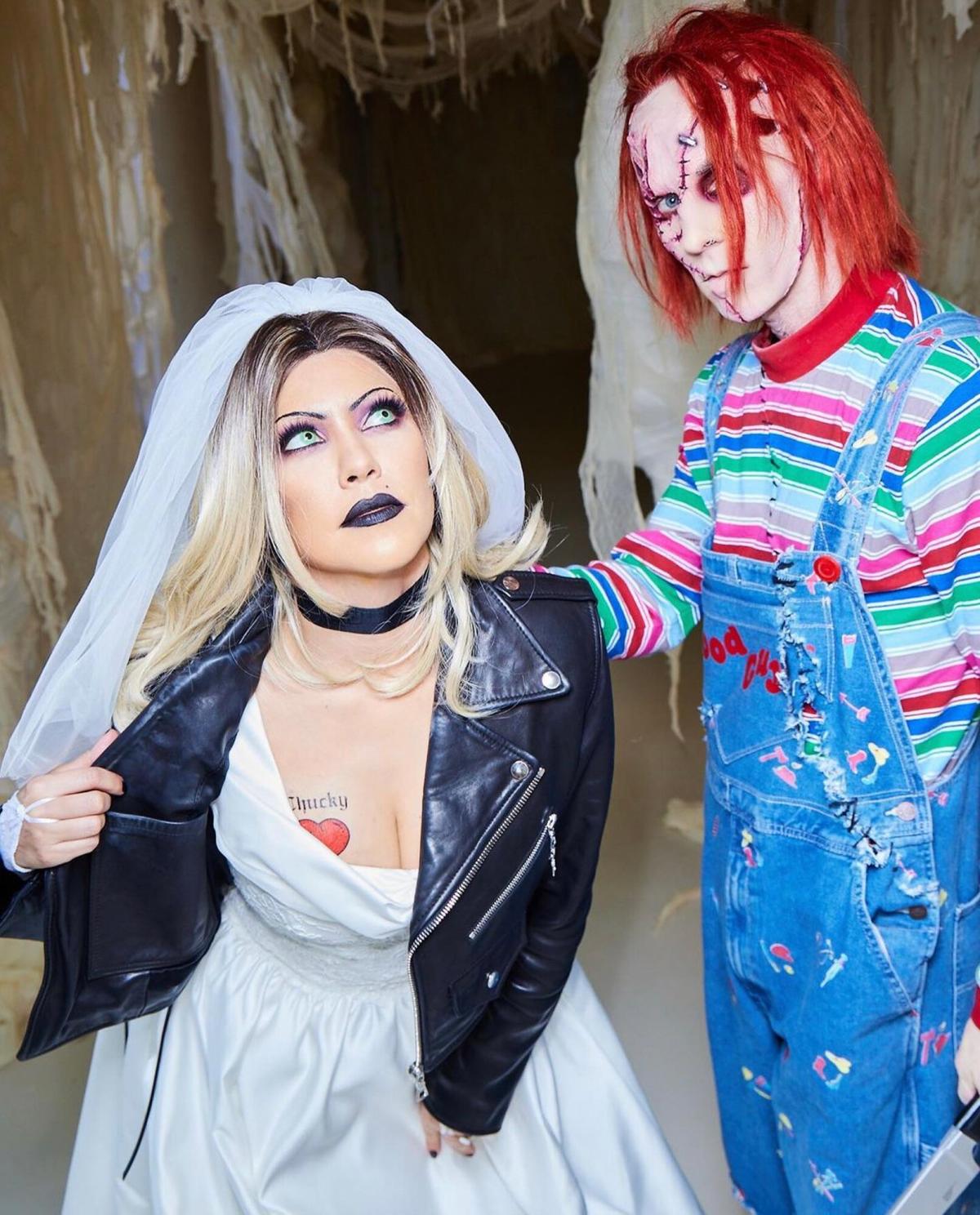Kourtney Kardashian Dresses as Chucky's Bride for Halloween Just Months ...
