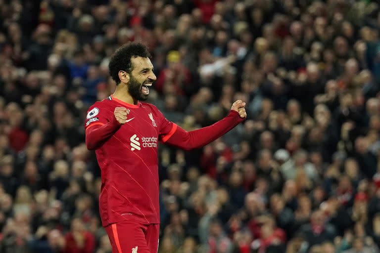 Mohamed Salah, uno de los grandes delanteros de Liverpool