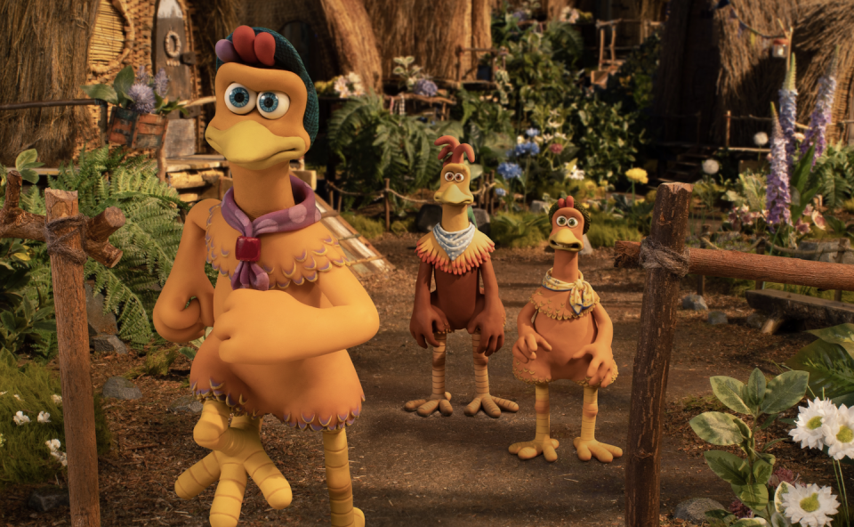 molly rocky and ginger in chicken run sequel