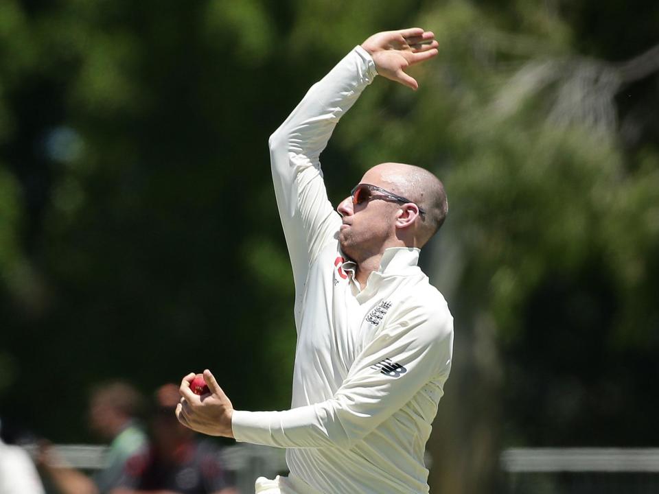 Jack Leach has been drafted in to replace fellow spinner Mason Crane: Getty