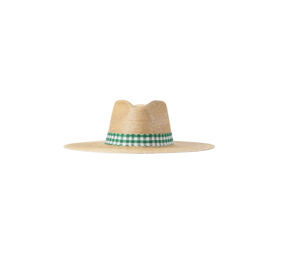 <p><a href="https://go.redirectingat.com?id=74968X1596630&url=https%3A%2F%2Fwww.sunshinetienda.com%2Fproducts%2Fcopy-of-paulina-green-gingham-palm-hat&sref=https%3A%2F%2Fwww.cosmopolitan.com%2Flifestyle%2Fa60524134%2Fmasters-golf-tournament-inside-look%2F" rel="nofollow noopener" target="_blank" data-ylk="slk:Shop Now;elm:context_link;itc:0;sec:content-canvas" class="link ">Shop Now</a></p><p>Paulina Green Gingham Palm Hat</p><p>sunshinetienda.com</p><p>$129.00</p><span class="copyright">Sunshine Tienda</span>