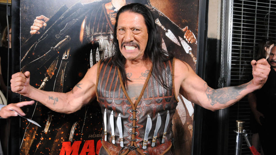 Danny Trejo at the screening of <em>Machete</em>. (Photo: Barry King/FilmMagic)