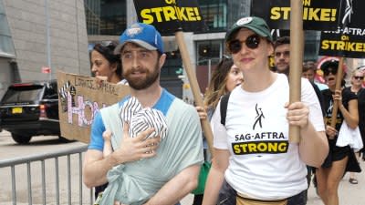 Celebrity Parents Bringing Their Kids to the SAG-AFTRA Picket Lines