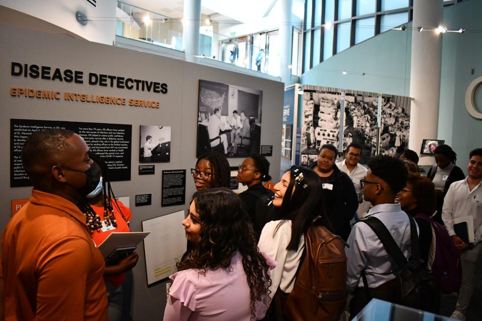 A group of University of Texas students visited the federal Centers for Disease Control and Prevention in Atlanta as part of the Health Equity Exposure Experience from April 27 to May 1 to learn how to better support underrepresented students and promote equity.