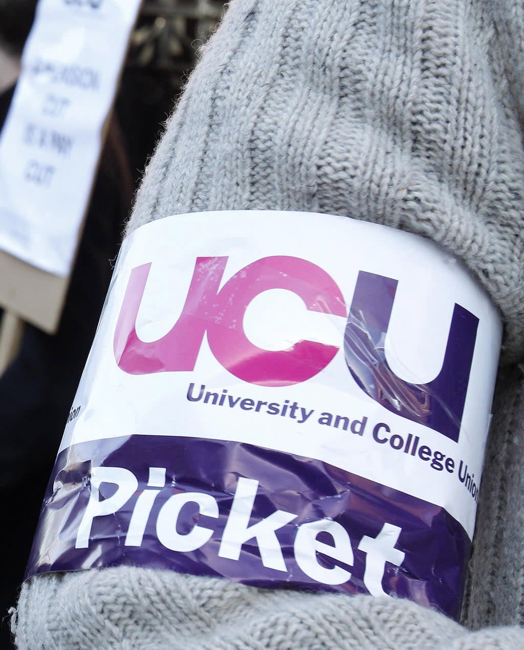 Members of the University and College Union will vote in the next few weeks on whether to launch a campaign of industrial action (PA) (PA Wire)