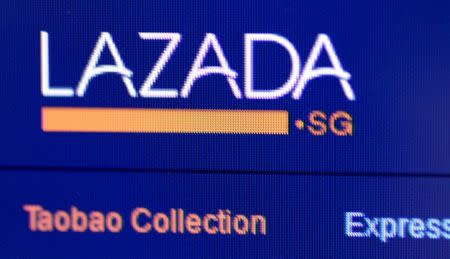 The Singapore Lazada website is seen in this illustration photo June 20, 2017. REUTERS/Thomas White/Illustration