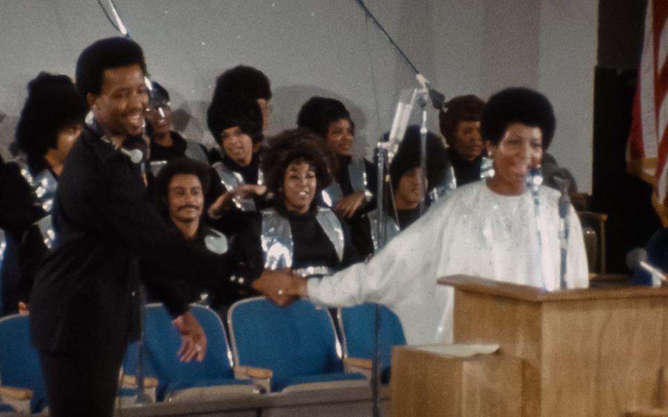 Aretha Franklin in Amazing Grace