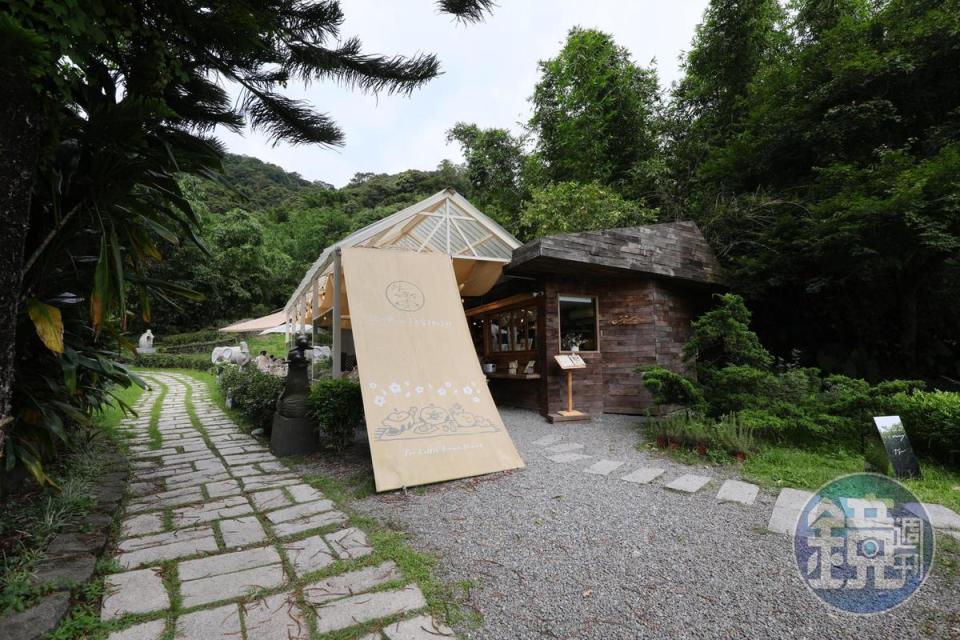 結合茶館與咖啡廳的「心茶合一」，已成坪林時髦打卡景點。