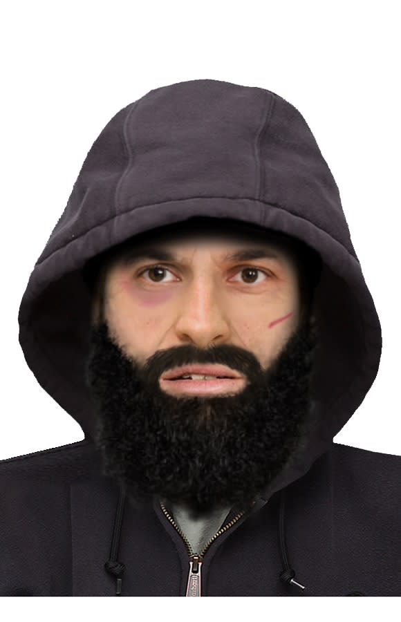 A computer generated picture of the man was released by police. Source: Victoria Police