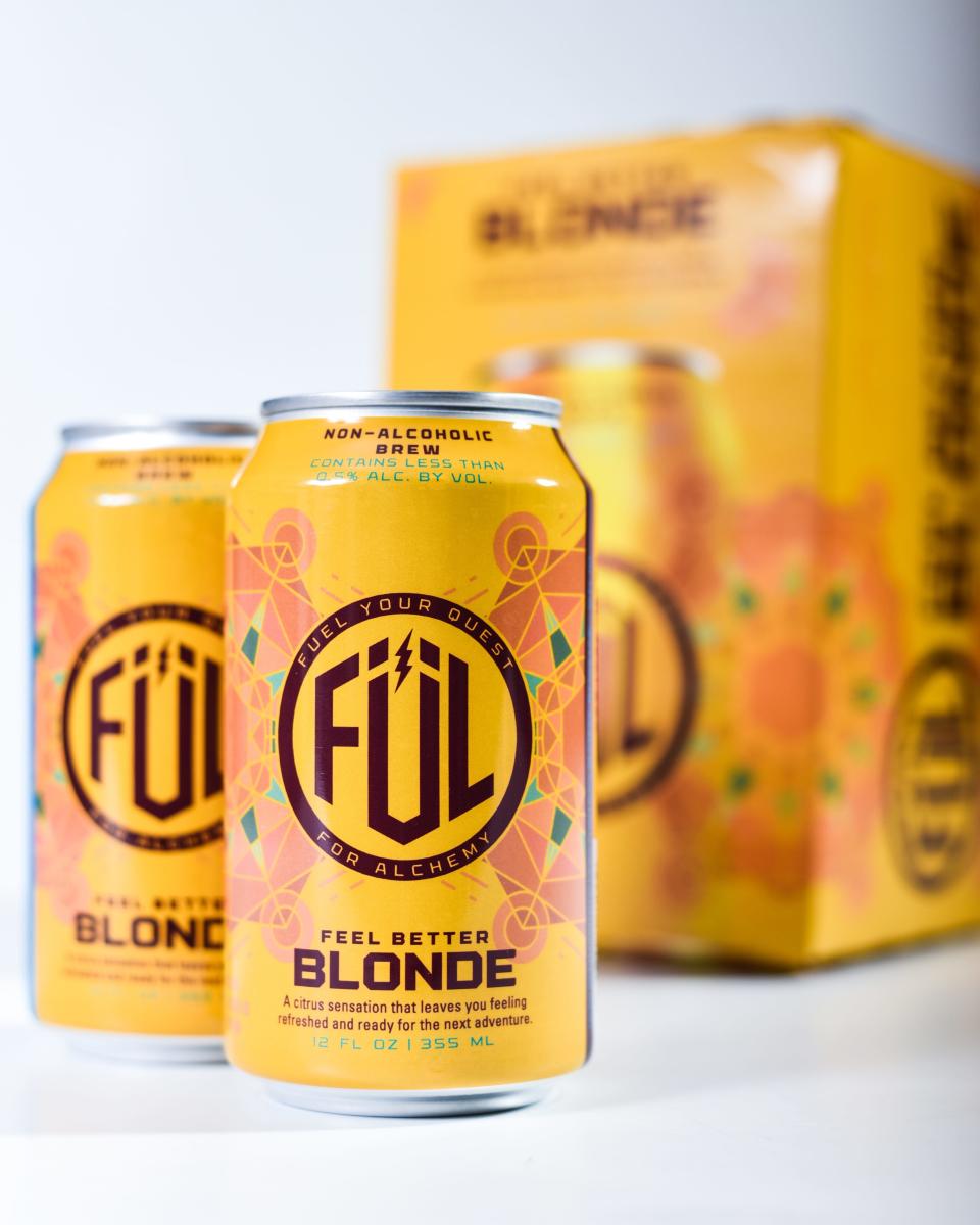 Feel Better Blonde, a nonalcoholic blonde ale from FÜL Beverage.