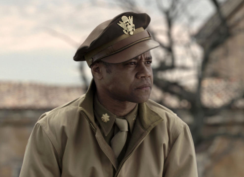 FILE - In this image released by 20th Century Fox, Cuba Gooding Jr portrays Major Emmanuel Stance in a scene from the film, "Red Tails." "Flight," "Django Unchained," "Beasts of the Southern Wild," "Red Tails" and "Tyler Perry's Good Deeds" are up for the outstanding motion picture trophy at the 44th annual NAACP Image Awards. (AP Photo/20th Century Fox, File)