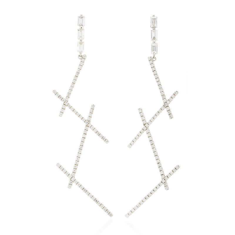 <a rel="nofollow noopener" href="http://rstyle.me/n/cmenfmjduw" target="_blank" data-ylk="slk:Baguette Zigzag Earrings, AS29, $4060;elm:context_link;itc:0;sec:content-canvas" class="link ">Baguette Zigzag Earrings, AS29, $4060</a>