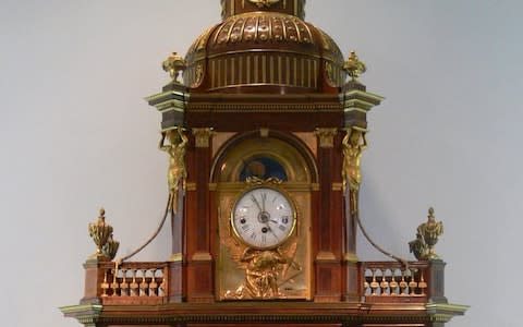 Desk writing cabinet ("Neuwieder Kabinett"), from the workshop David Roentgen and Peter Kinzing, Neuwied 1779 