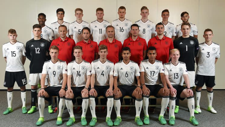 Deutschlands U-17-Team