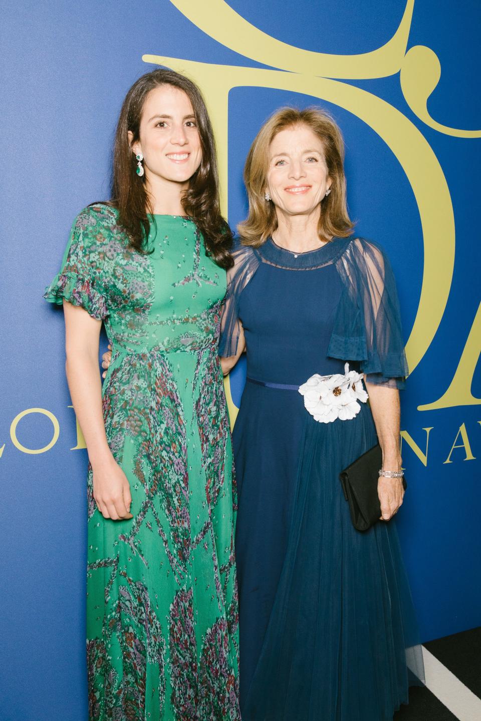 Tatiana Kennedy Schlossberg and Caroline Kennedy