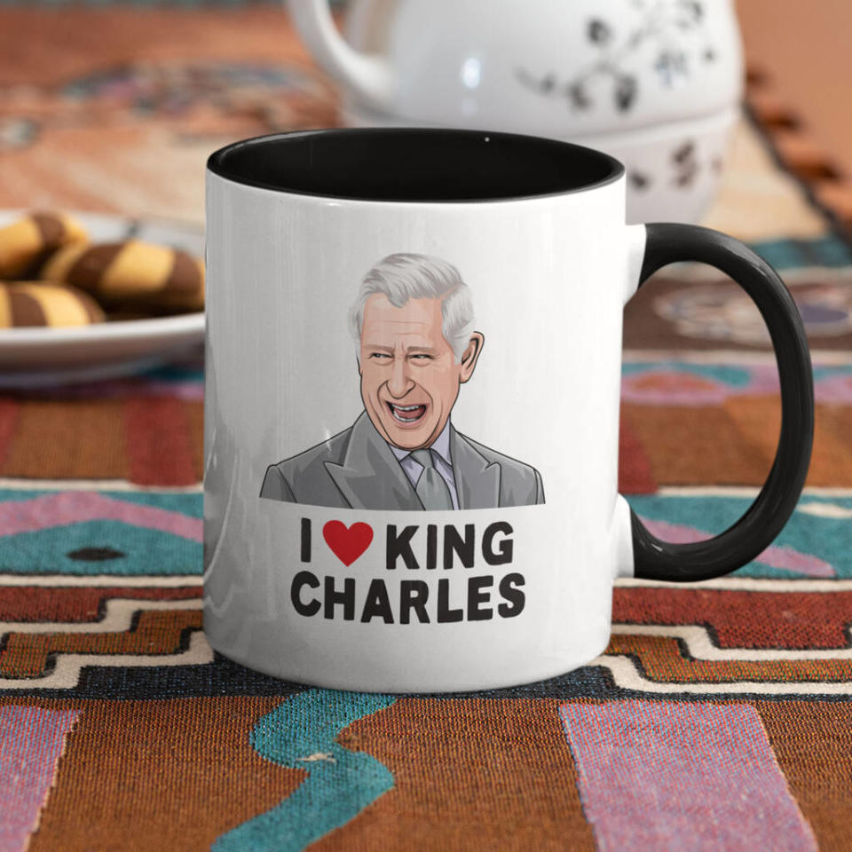 King Charles mug