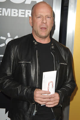 Bruce Willis at the Hollywood premiere of MGM's Rocky Balboa