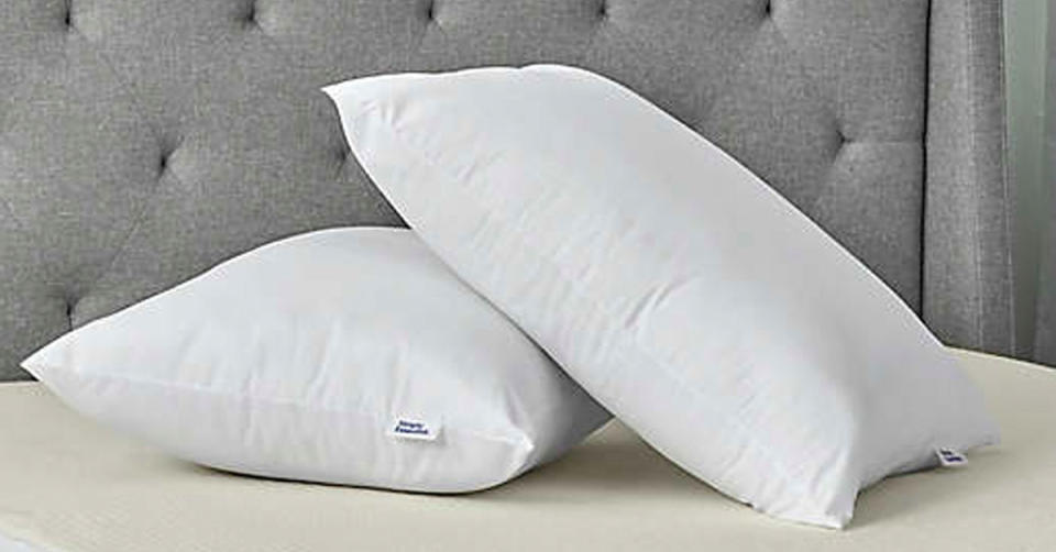 Simply Essential Microfiber Standard/Queen Bed Pillow (Photo: Bed Bath & Beyond)