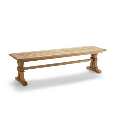 Teak Farmhouse Dining Bench