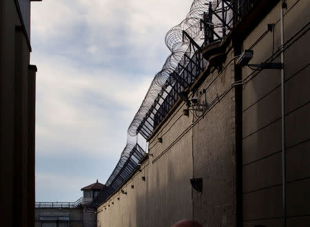 FILE PHOTO: A view of the Kingston Penitentiary in Kingston, Ontario, Canada, October 11, 2013. REUTERS/Fred Thornhill/File Photo