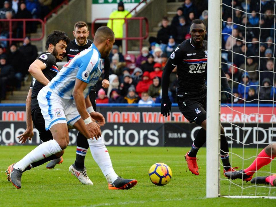 Tomkins prodded home after 23 minutes (Getty)