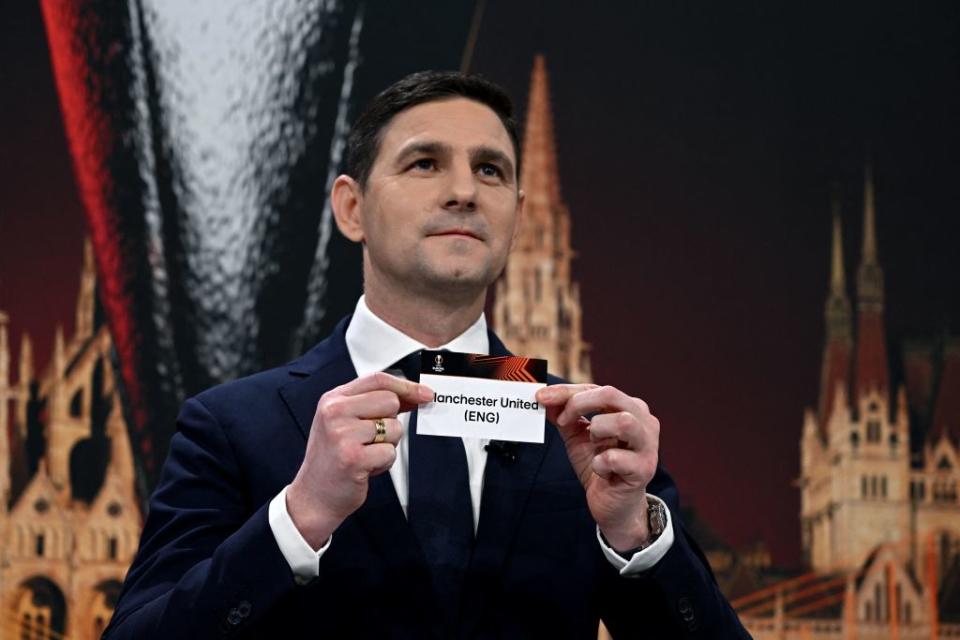   Zoltan Gera draws Manchester United in the Europa League quarter-final draw 