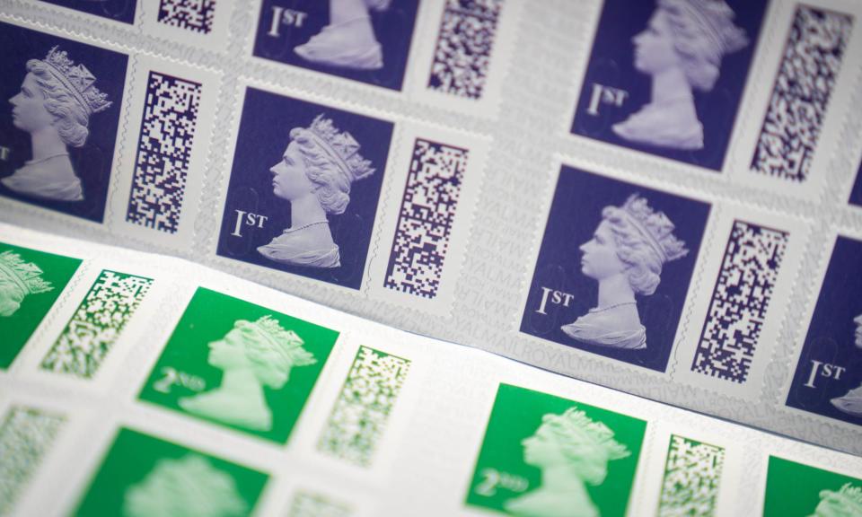 <span>Some customers whose letters were surcharged claim the stamps used were bought from Post Office branches and Royal Mail’s own website.</span><span>Photograph: James Manning/PA</span>