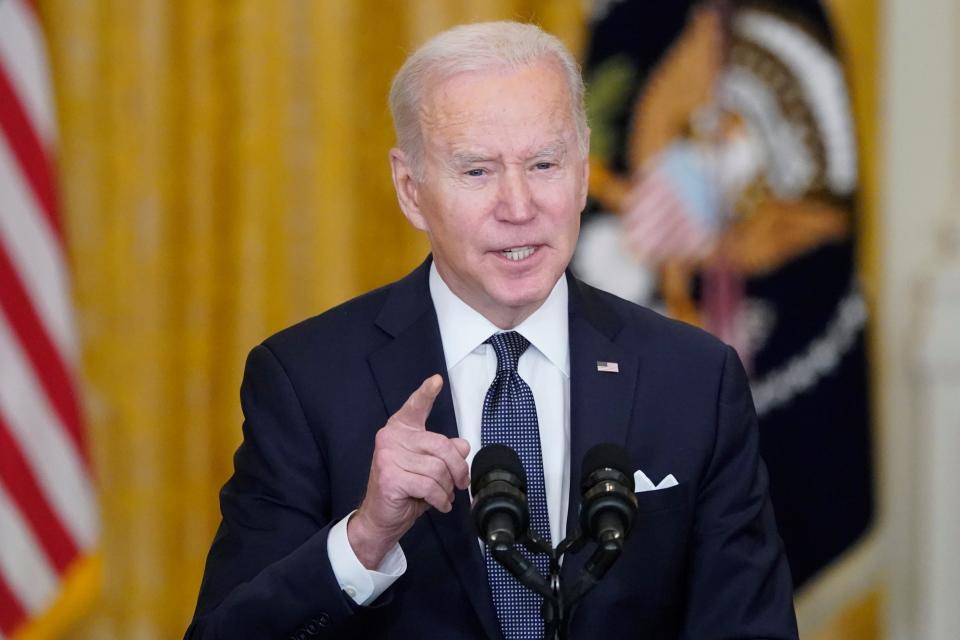 Real Clear Politics average of presidential approval polls has Joe Biden at 41% approval and 53% disapproval. Donald Trump’s corresponding 2018 approval number edges Biden at 41.4%, with disapproval at 53.9%.